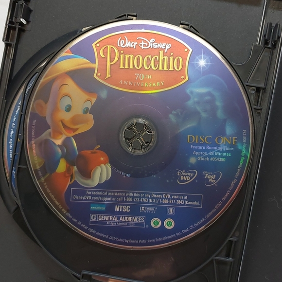 Pinocchio 70thAnnvsry Platinum Edition Blu-ray+DVD - Picture 4 of 8
